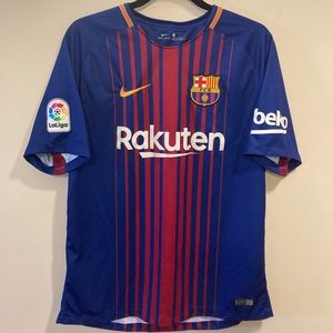 Nike Rakuten Barcelona Soccer Jersey Circa 2017